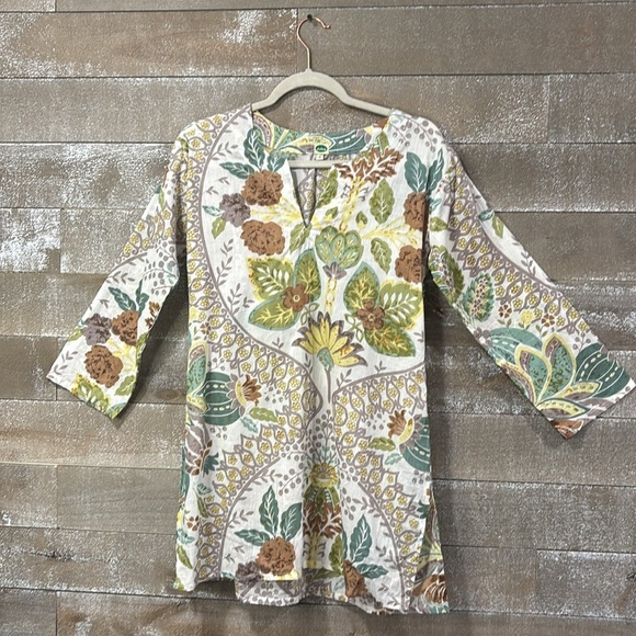 DOLMA 100% Cotton lightweight tunic size S - Picture 3 of 10